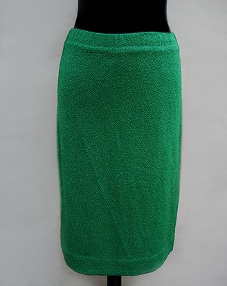 70S SEARS  ’IT GIRL’ KNIT SKIRT GREEN